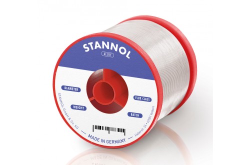 STANNOL - FIL A SOUDER Sn60Pb40 S321 2% (1,0mm-500g)